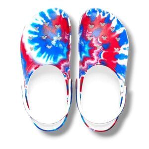 CROCS 9 Disney shibori mouse ears w9 americana Mickey Mouse tie dye m7